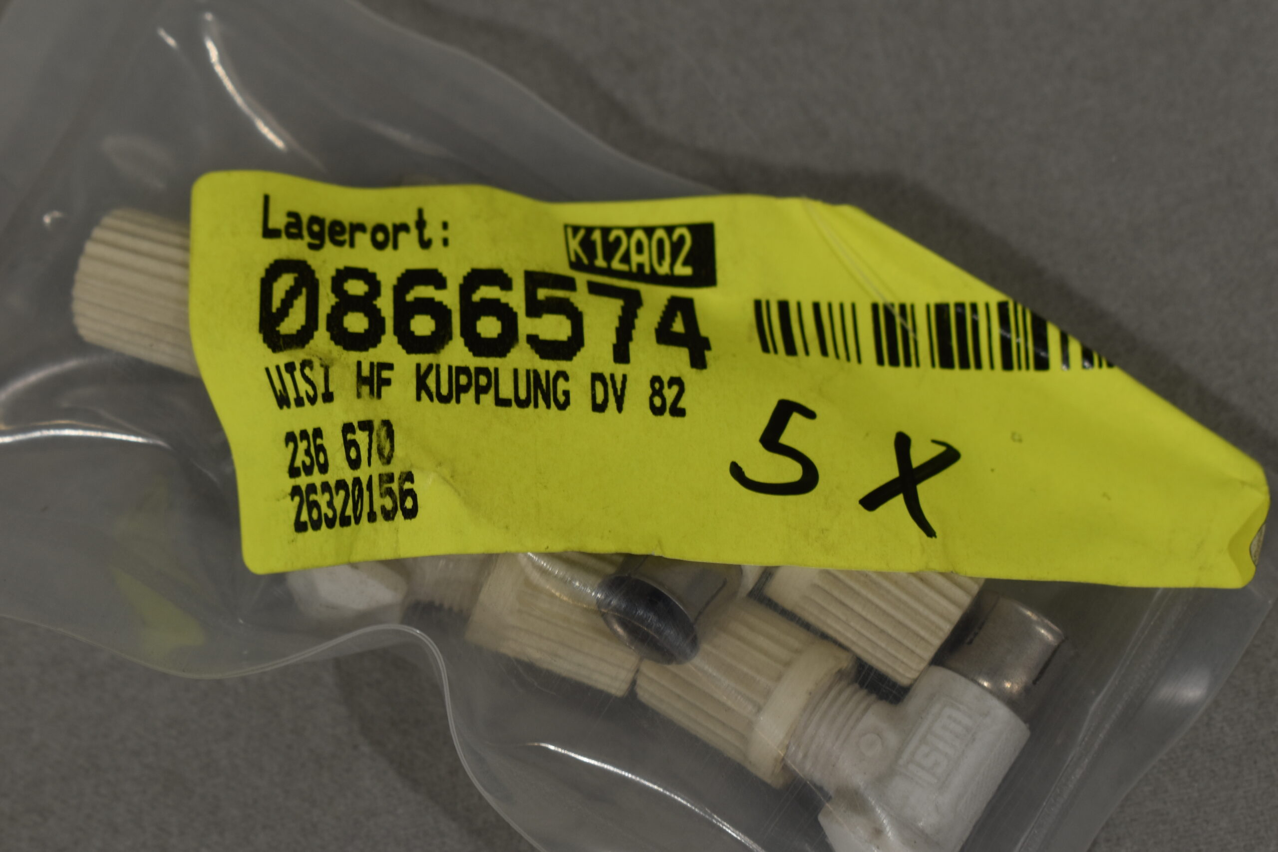 Wisi HF Kupplung-Set DV 82 – Bild 3