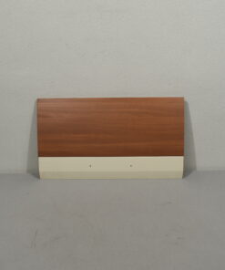 Möbelklappe gebogen; braun-weiß; 390x540mm