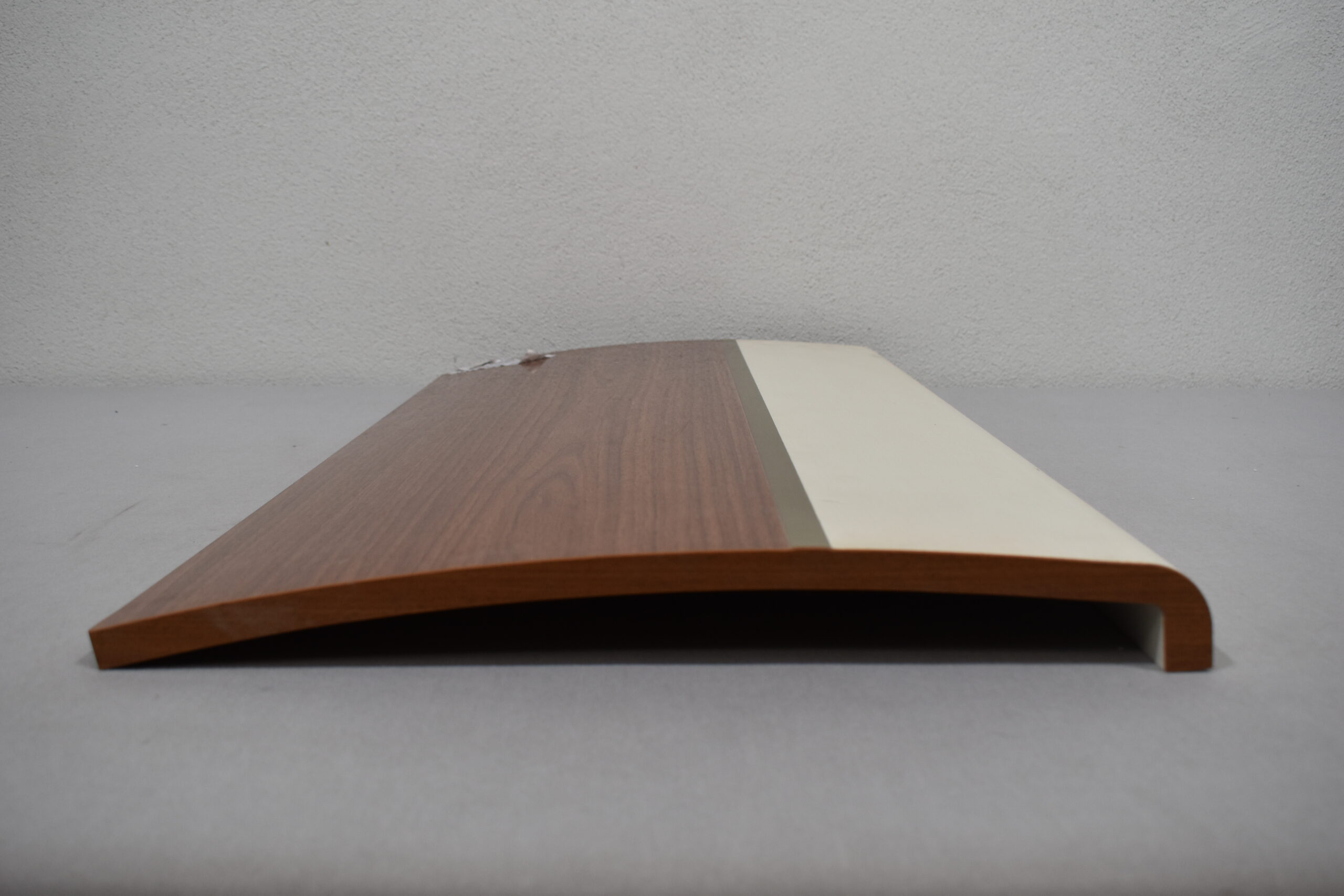 Möbelklappe gebogen; braun-weiß; 420x731mm – Bild 4