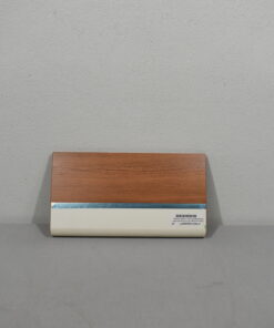 Möbelklappe gebogen; braun-weiß; 244x451mm