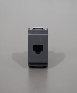 Alternative view of Vimar - Serie idea; Steckbuchse Telefon; grau