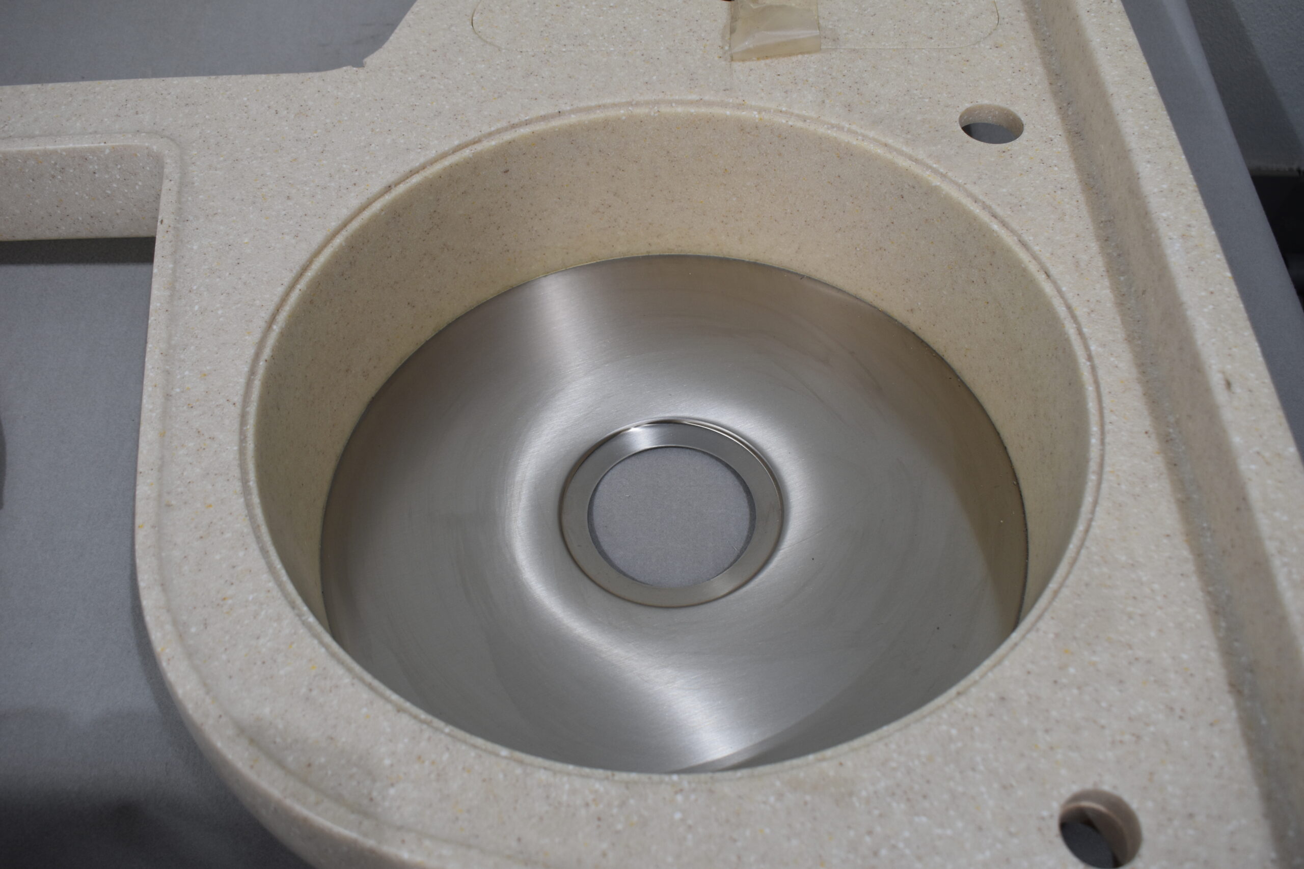 Niesmann und Bischoff Küchenplatte mit Spülbecken – Bild 9