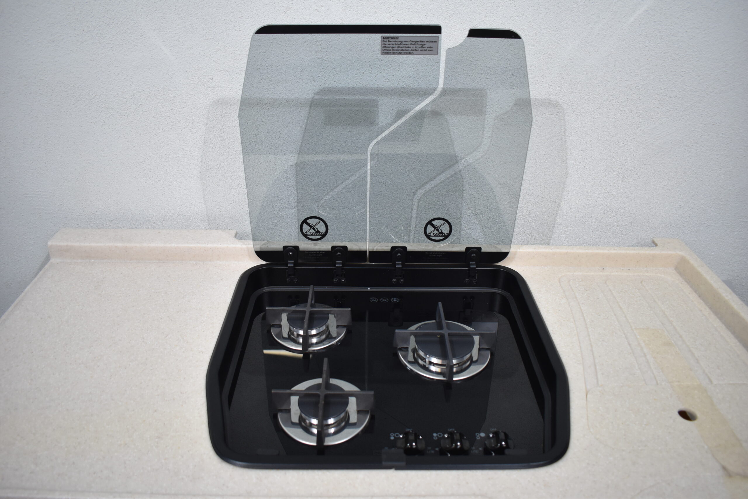 Niesmann und Bischoff Küchenplatte mit Thetford Gaskocher – Bild 5