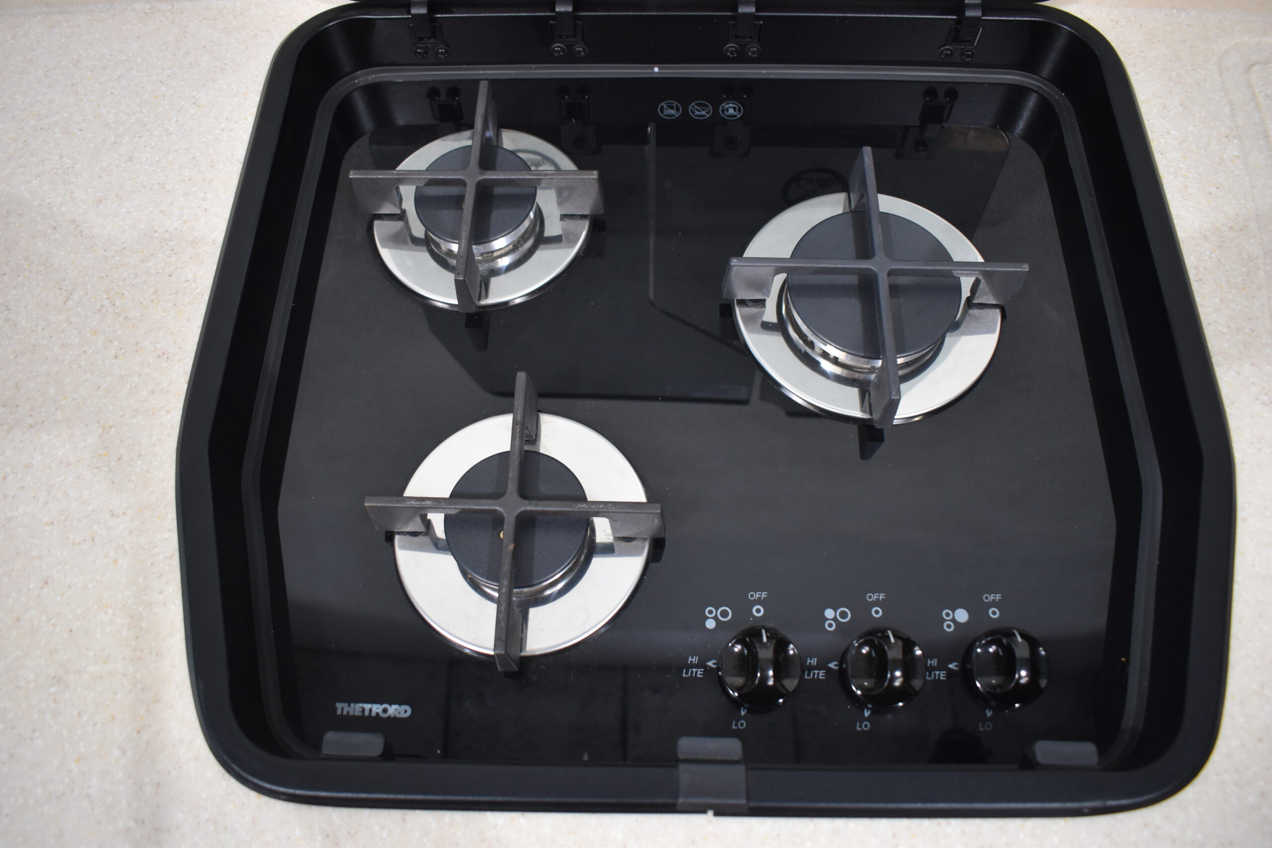 Niesmann und Bischoff Küchenplatte mit Thetford Gaskocher – Bild 6