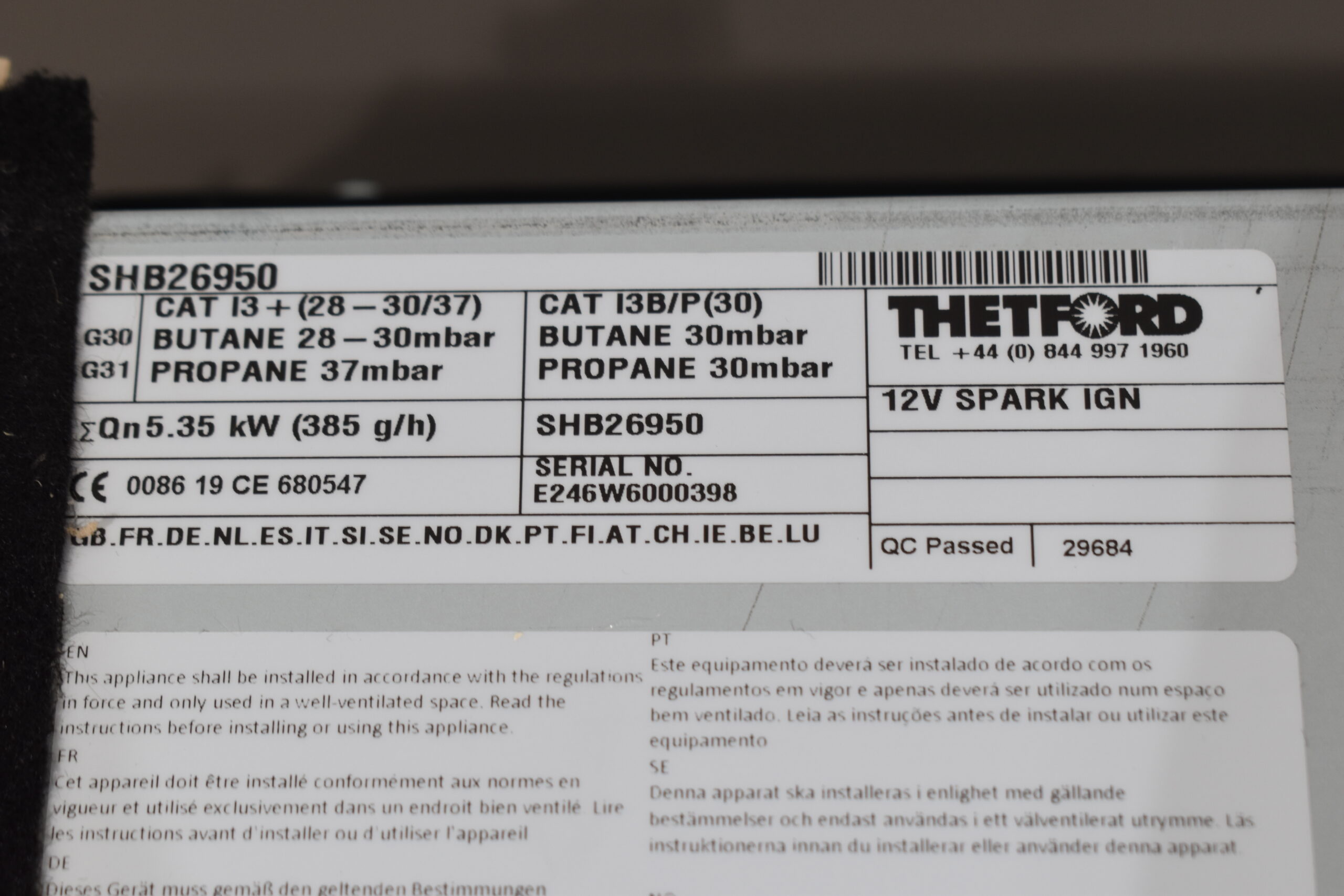 Niesmann und Bischoff Küchenplatte mit Thetford Gaskocher – Bild 19