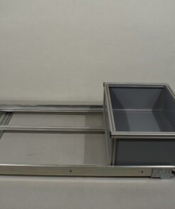 Alternative view of Chrismotec Staukastenauszug / Behälterauszug 540x950mm