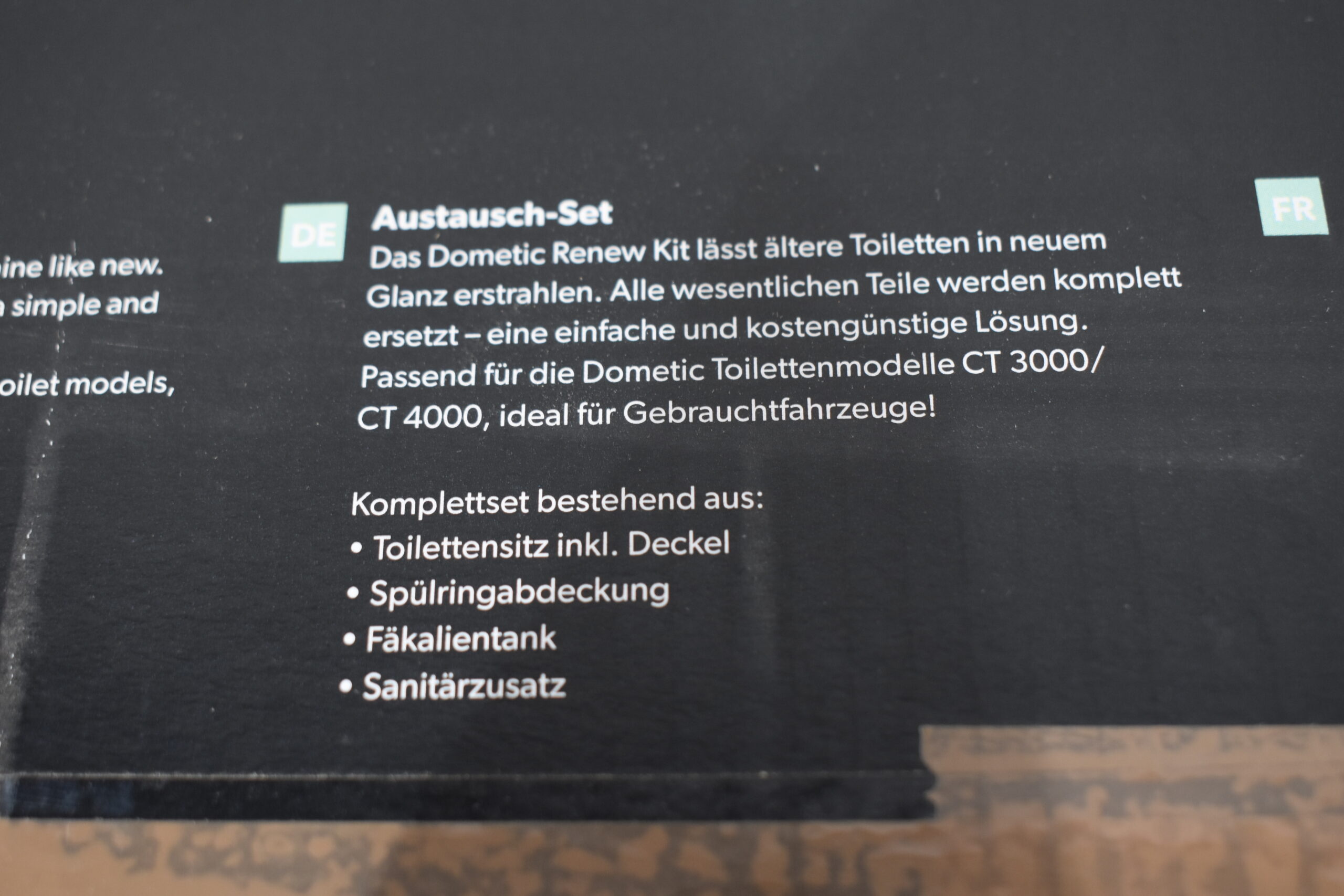 Dometic Renew Kit / Austausch-Set für Toilette – Bild 18