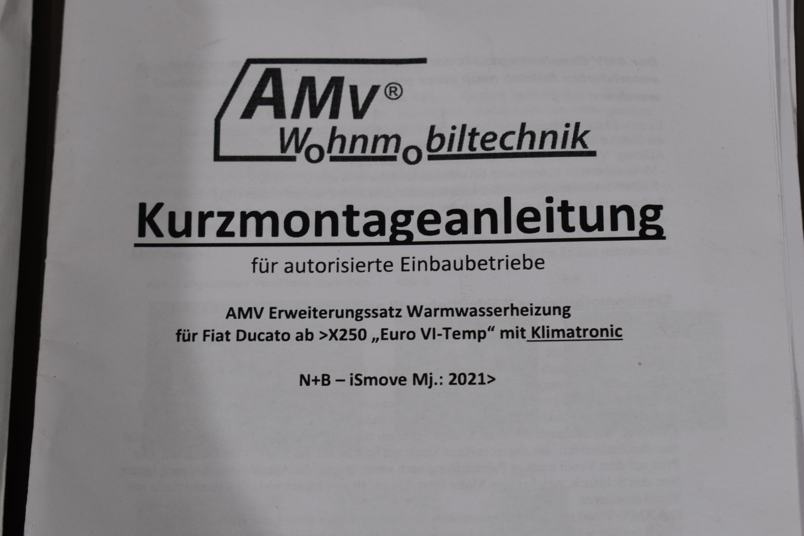 AMV Erweiterungssatz Warmwasserheizung – Bild 15
