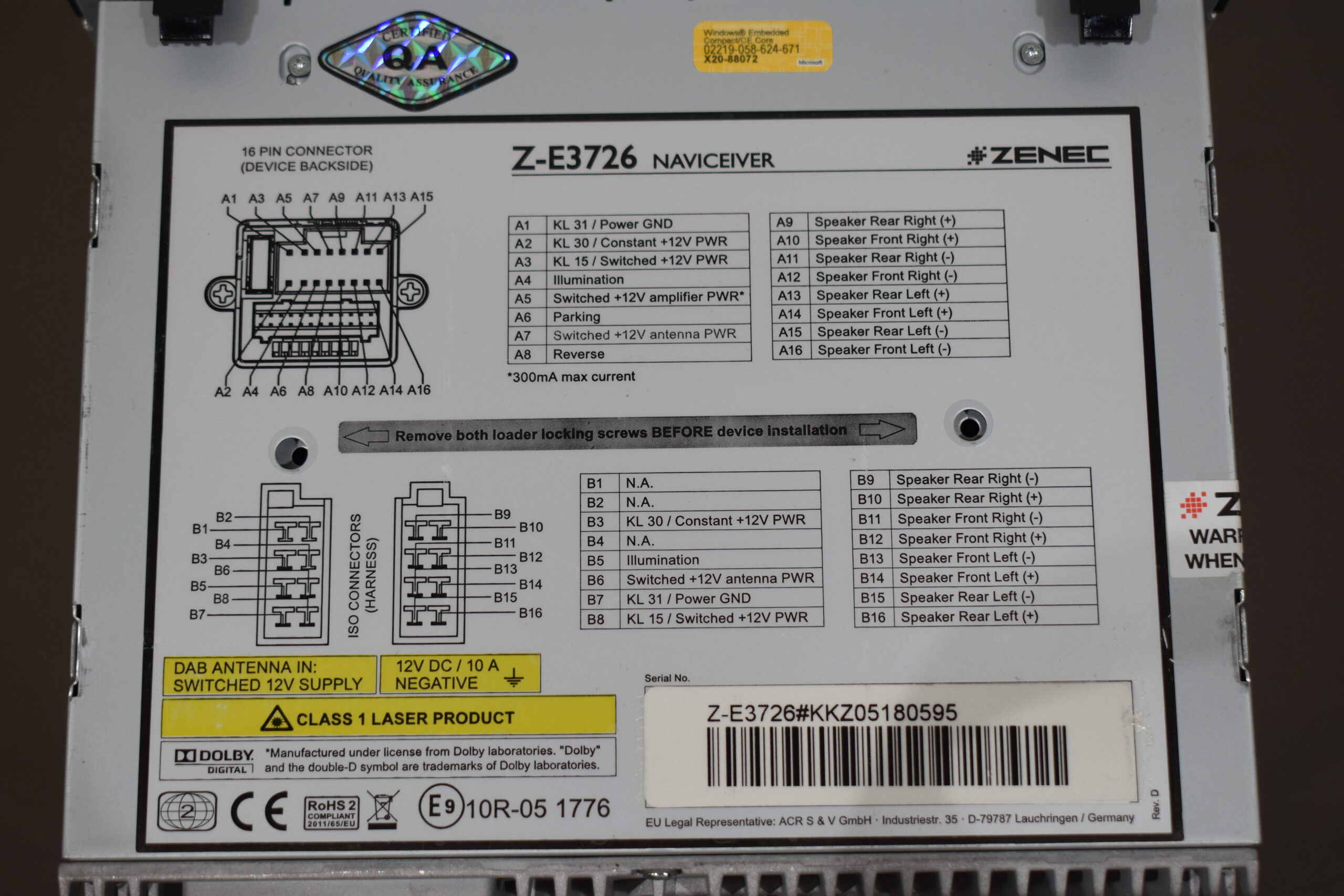 Zenec Navi Z-E3726 – Bild 8