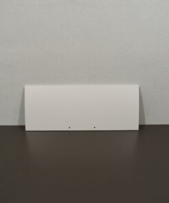 Möbelklappe gebogen; 727x285mm; weiß