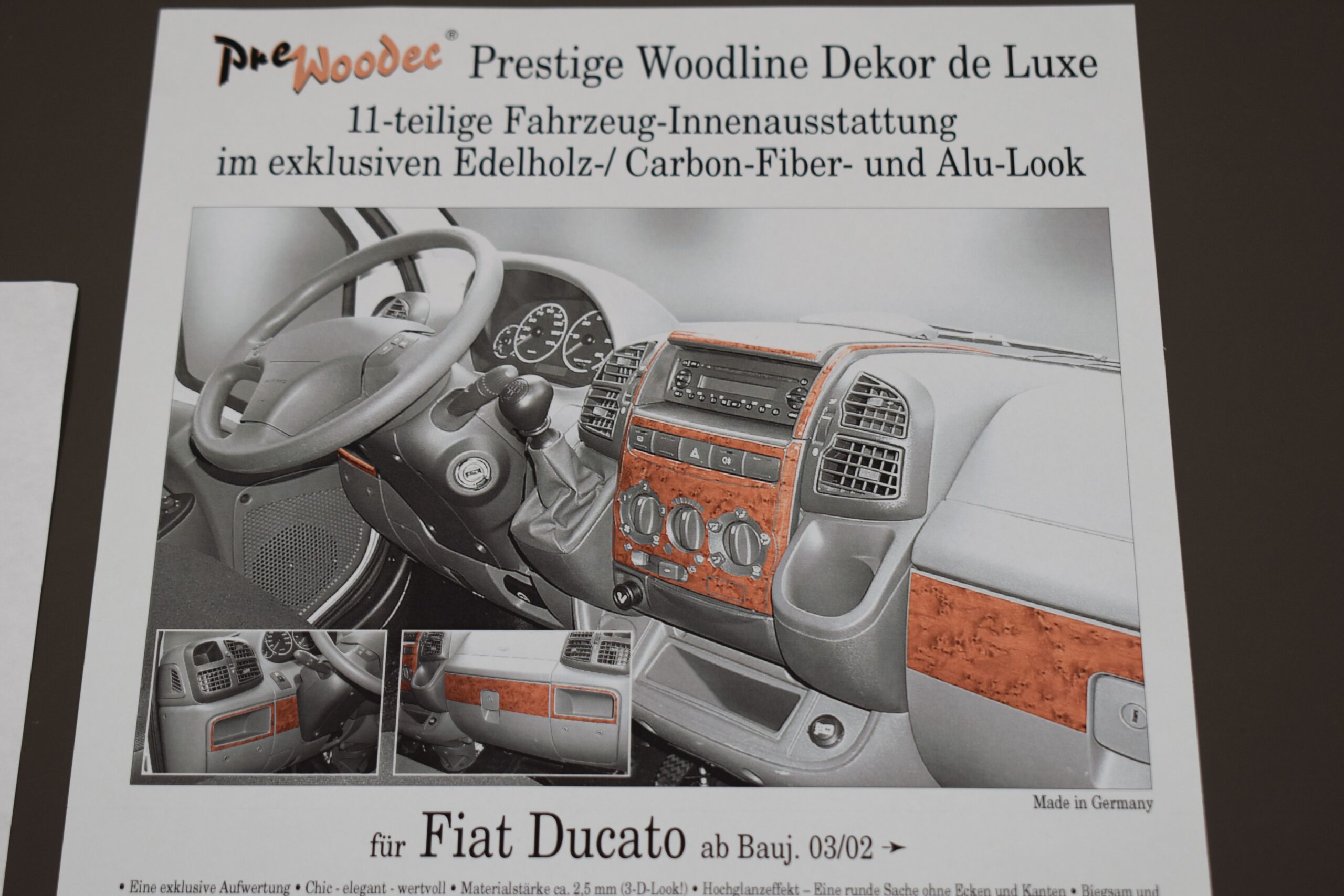 11 teiliges Dekor Set für Fiat Ducato ab Bj 03.2002 – Bild 8