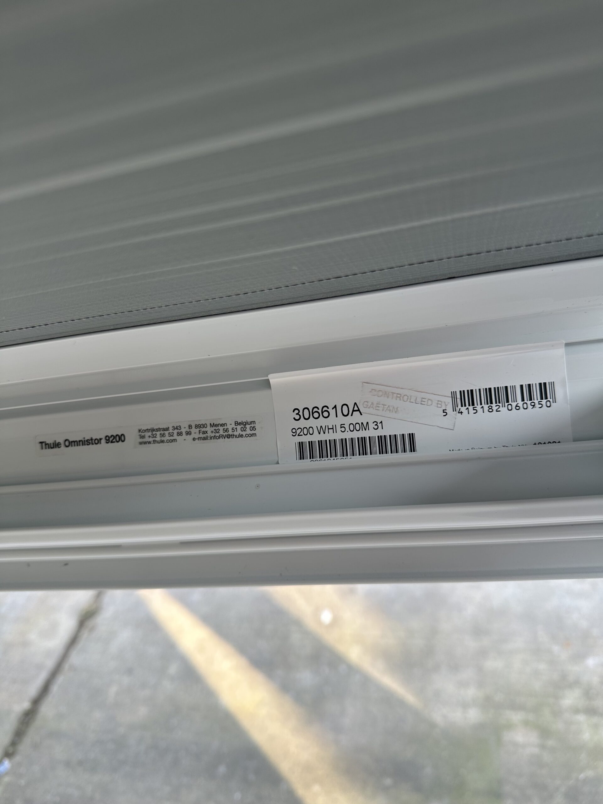 Thule Omnistor 9200 WHI Dachmarkise 500cm weiß – Bild 3