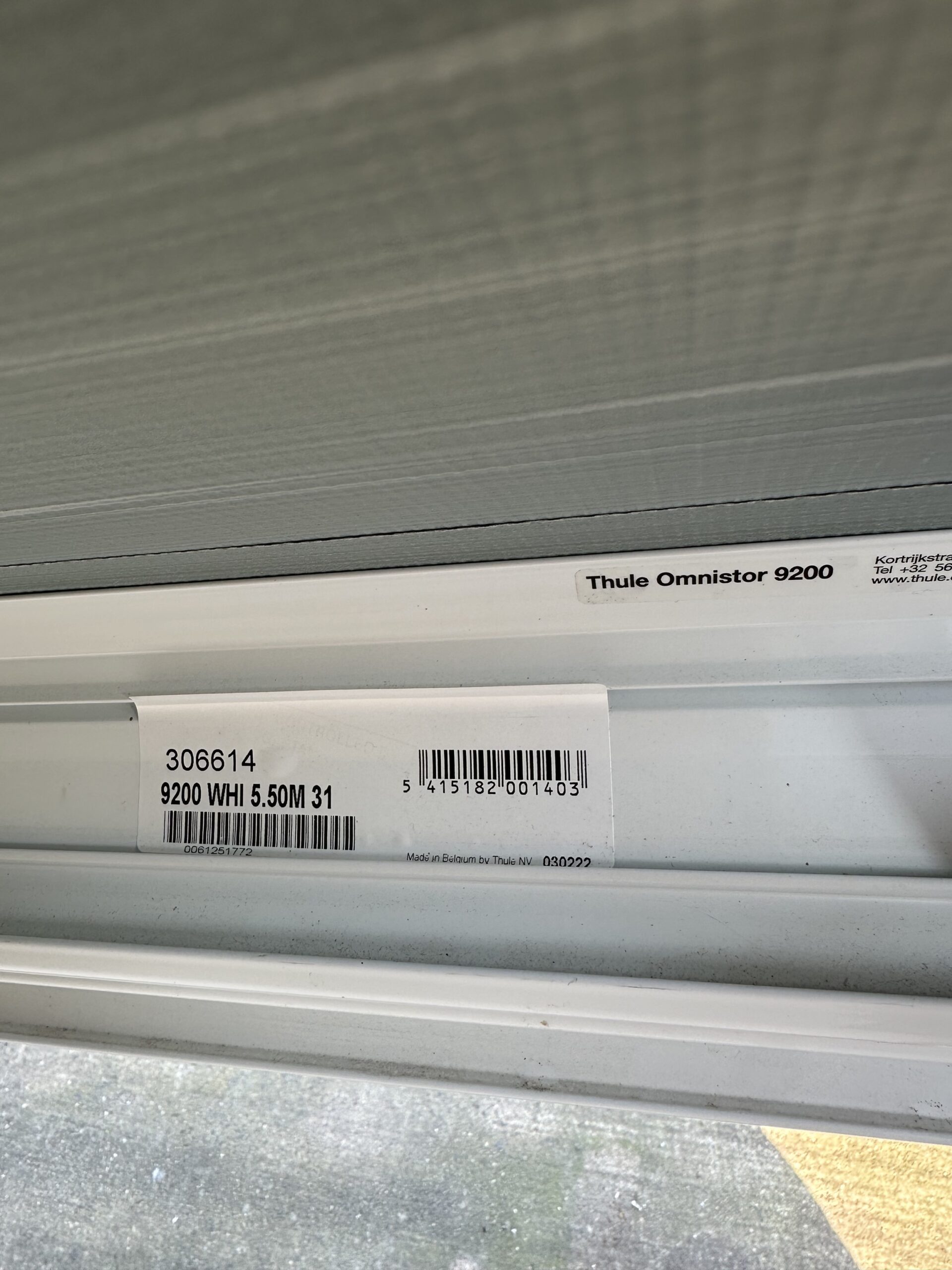 Thule Omnistor 9200 Dachmarkise 550cm weiß – Bild 3