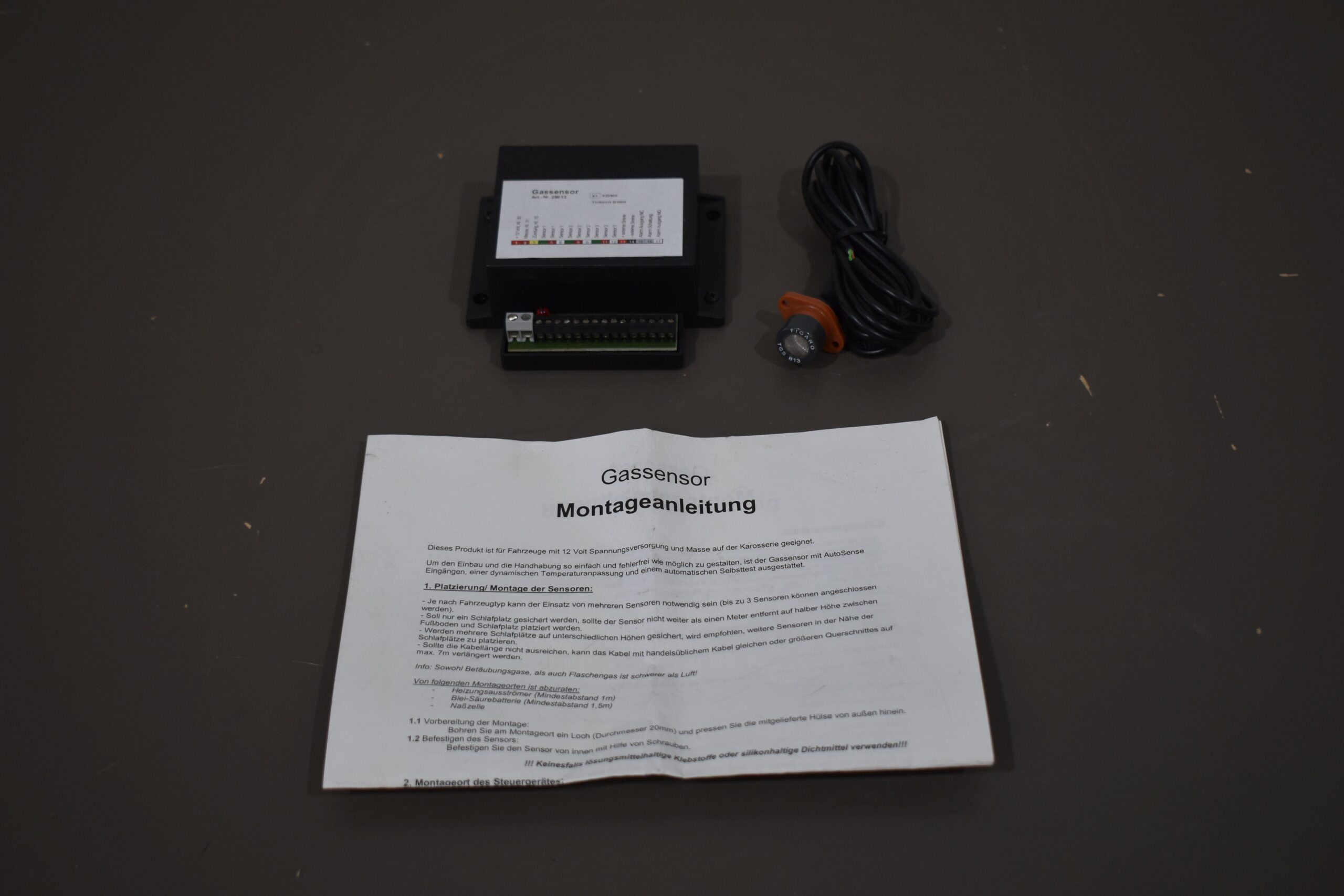 Gassensor mit Steuergerät und Sensor 29013 – Bild 2