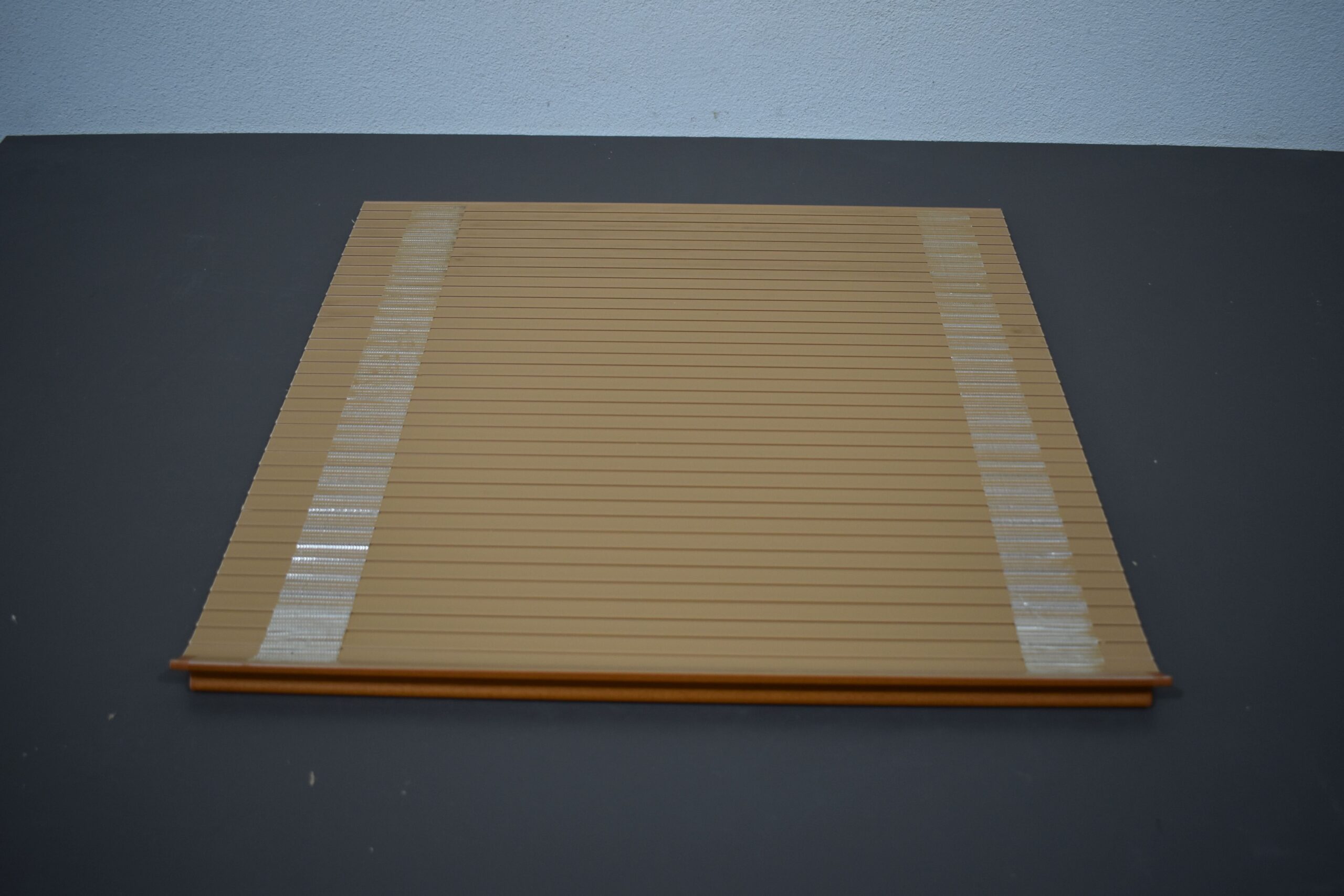 Rolladenmatte mit Griffleiste; Alu Metall, 595x610mm – Bild 5