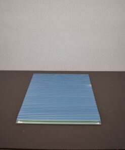 Rolladenmatte mit Griffleiste; Alu Metall, 508x657mm