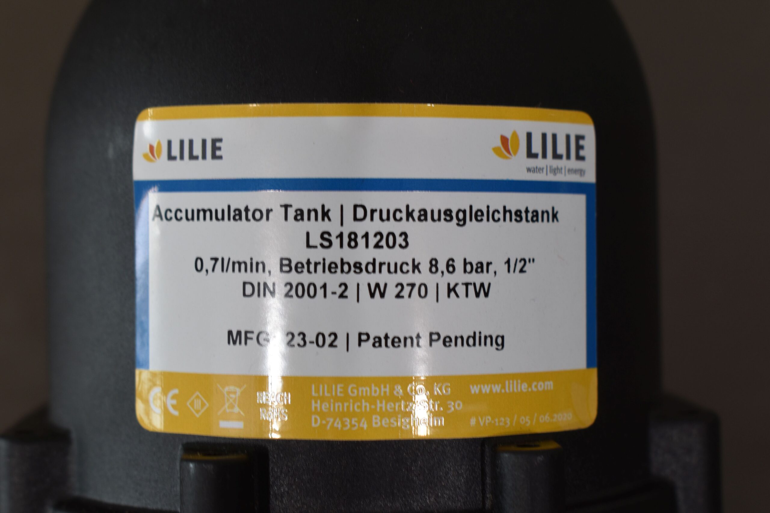 Lilie Druckausgleichstank LS181203 – Bild 9