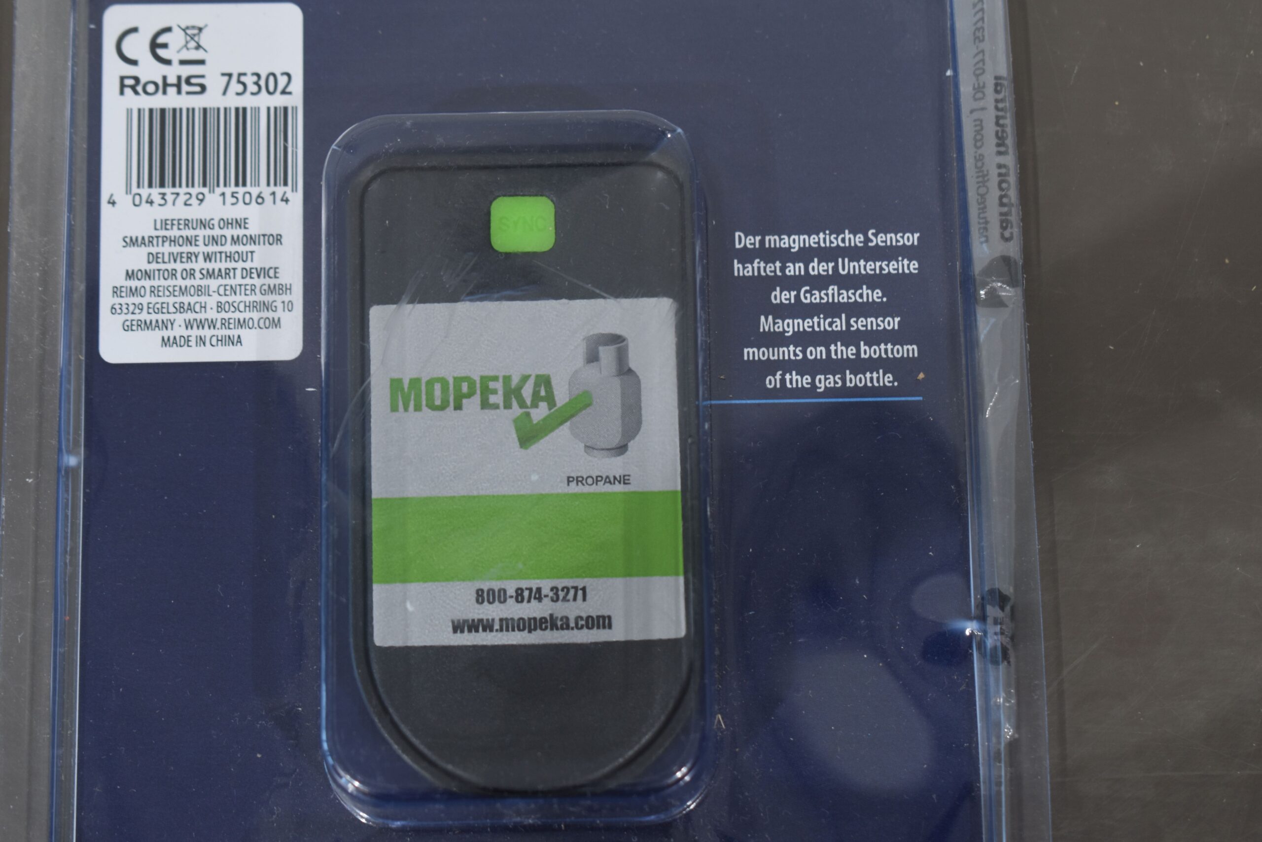 Carabest Mopeka Gasflaschen-Füllstandmesser – Bild 7