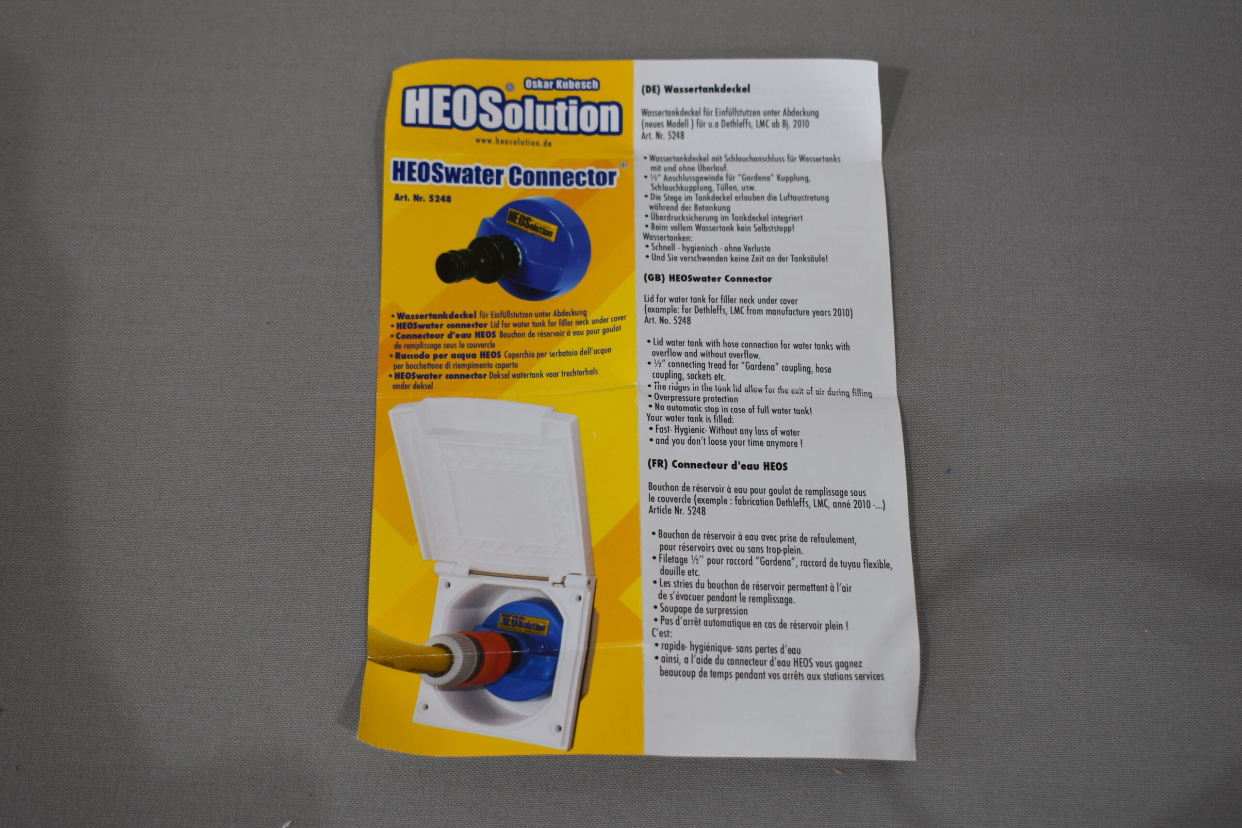 HEOSwater Connector Wassertankdeckel – Bild 7
