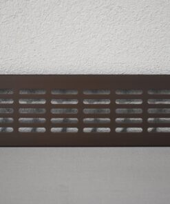 Alternative view of Belüftungsgitter / Stegblech dunkel braun; 280x65mm