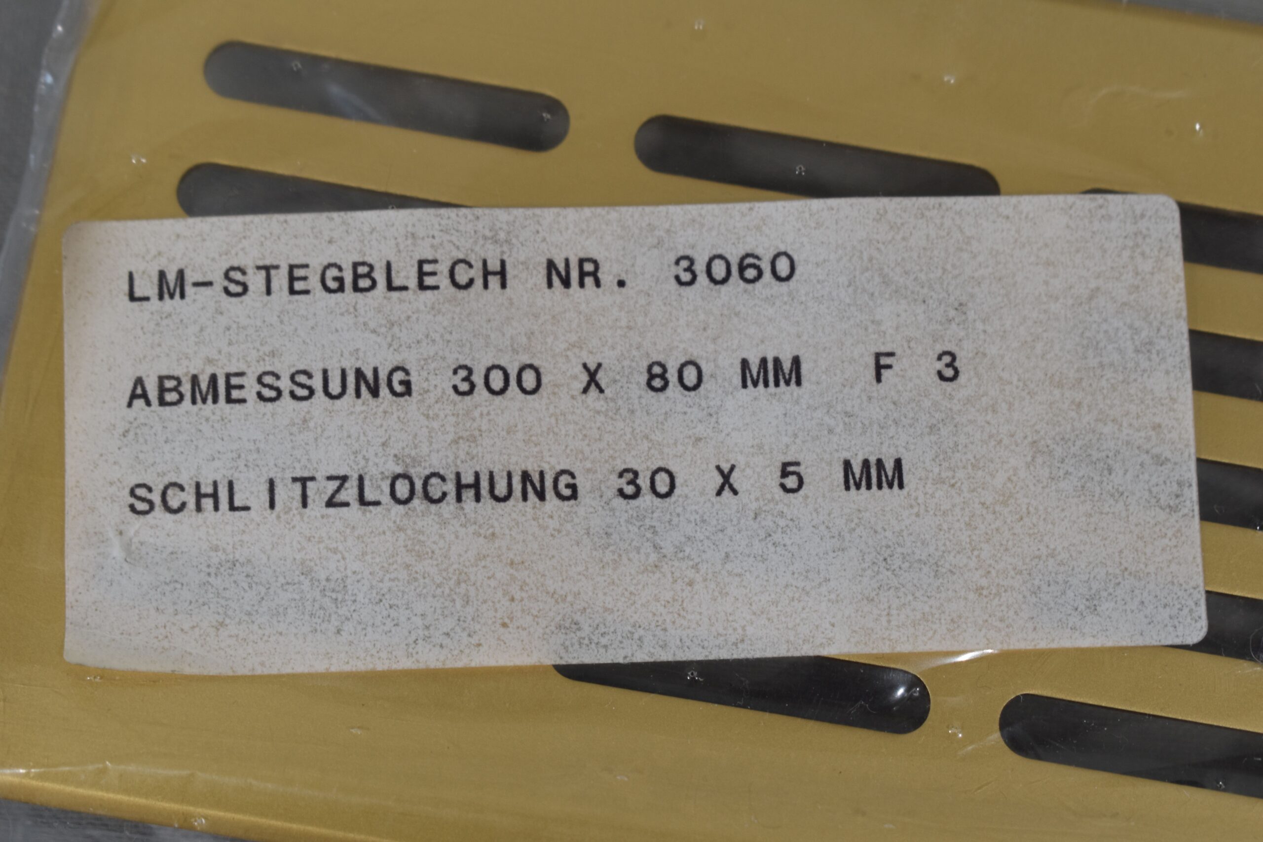Belüftungsgitter / Stegblech 280x65mm – Bild 11