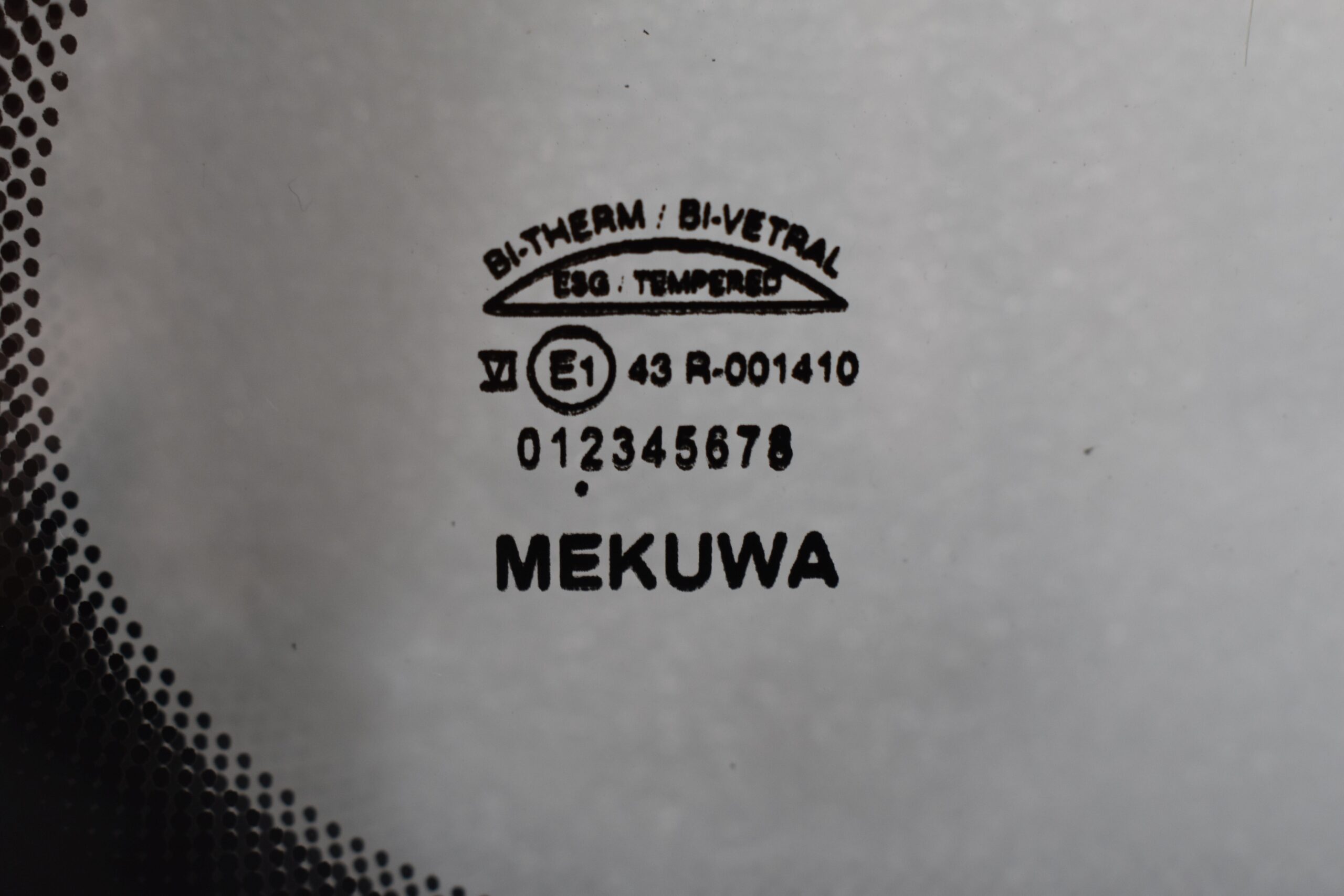 Mekuwa Fenster Fahrerseite 845x650mm 43R-001410 – Bild 4