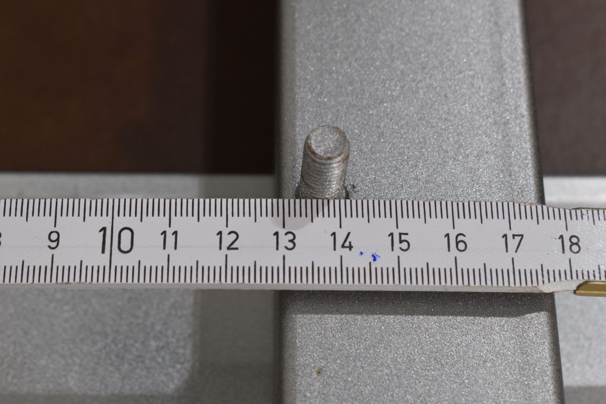 Tischplatte ausziehbar weiß/hell braun; 40x700x660mm – Bild 20