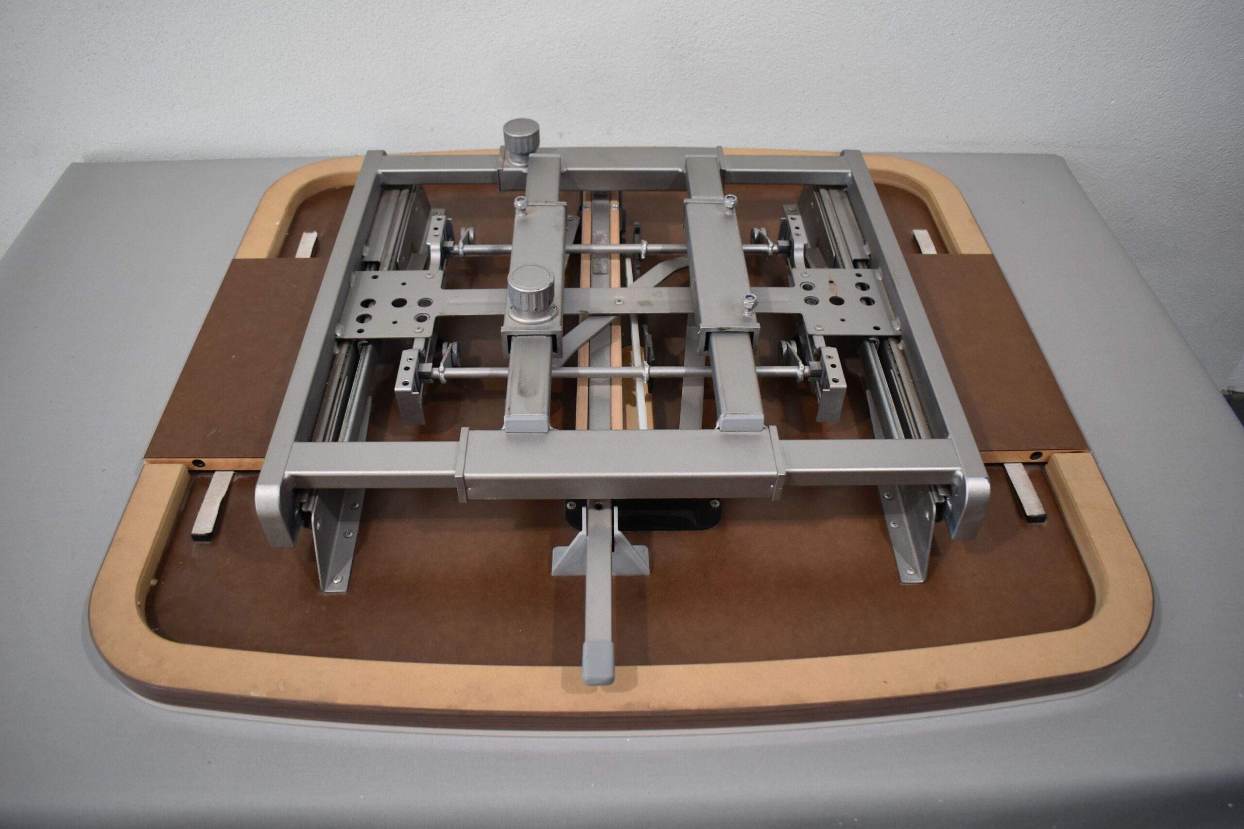 Tischplatte 40x870x800mm; weiß/dunkel braun – Bild 19