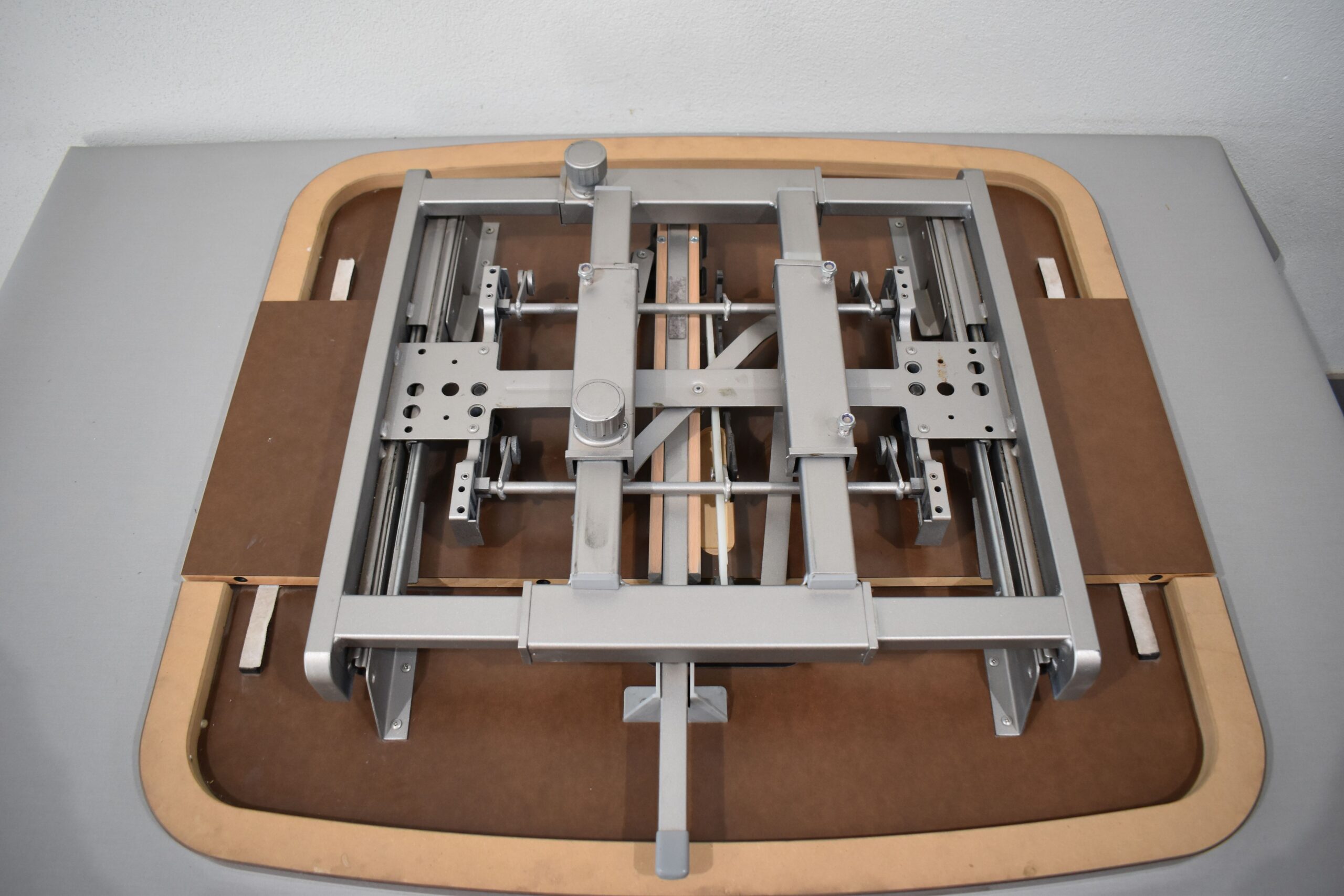 Tischplatte 40x870x800mm; weiß/dunkel braun – Bild 20