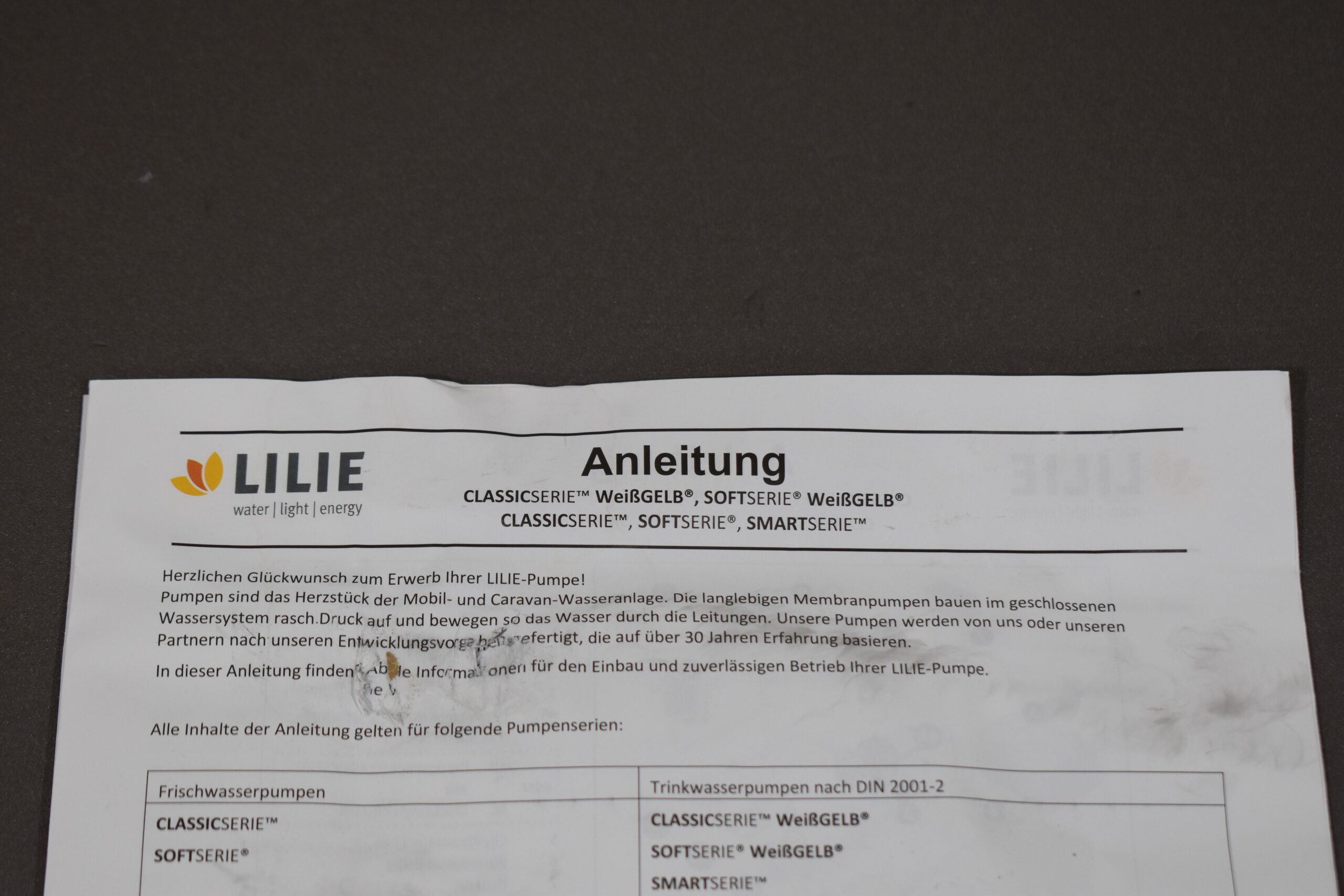 Lilie Membranpumpe Trinkwassersystem LP4144 Softserie – Bild 14