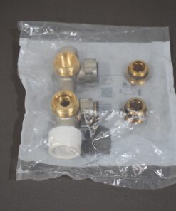 Alternative view of Multiblock T Anschlussarmatur mit Thermostatventil 1184084