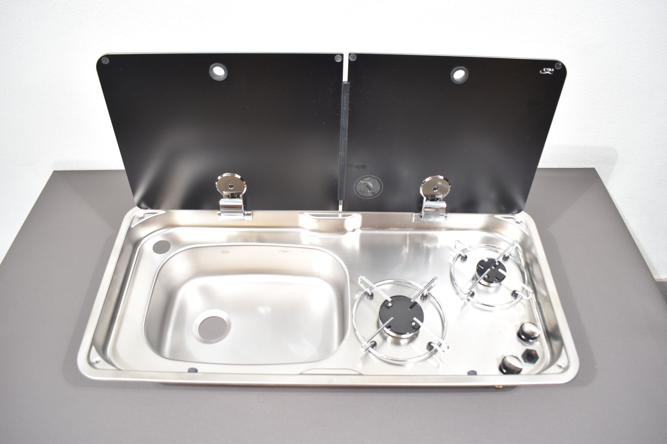 Can Gaskocher 2-flammig mit Spüle FL 1766-P 1766-P – Bild 4