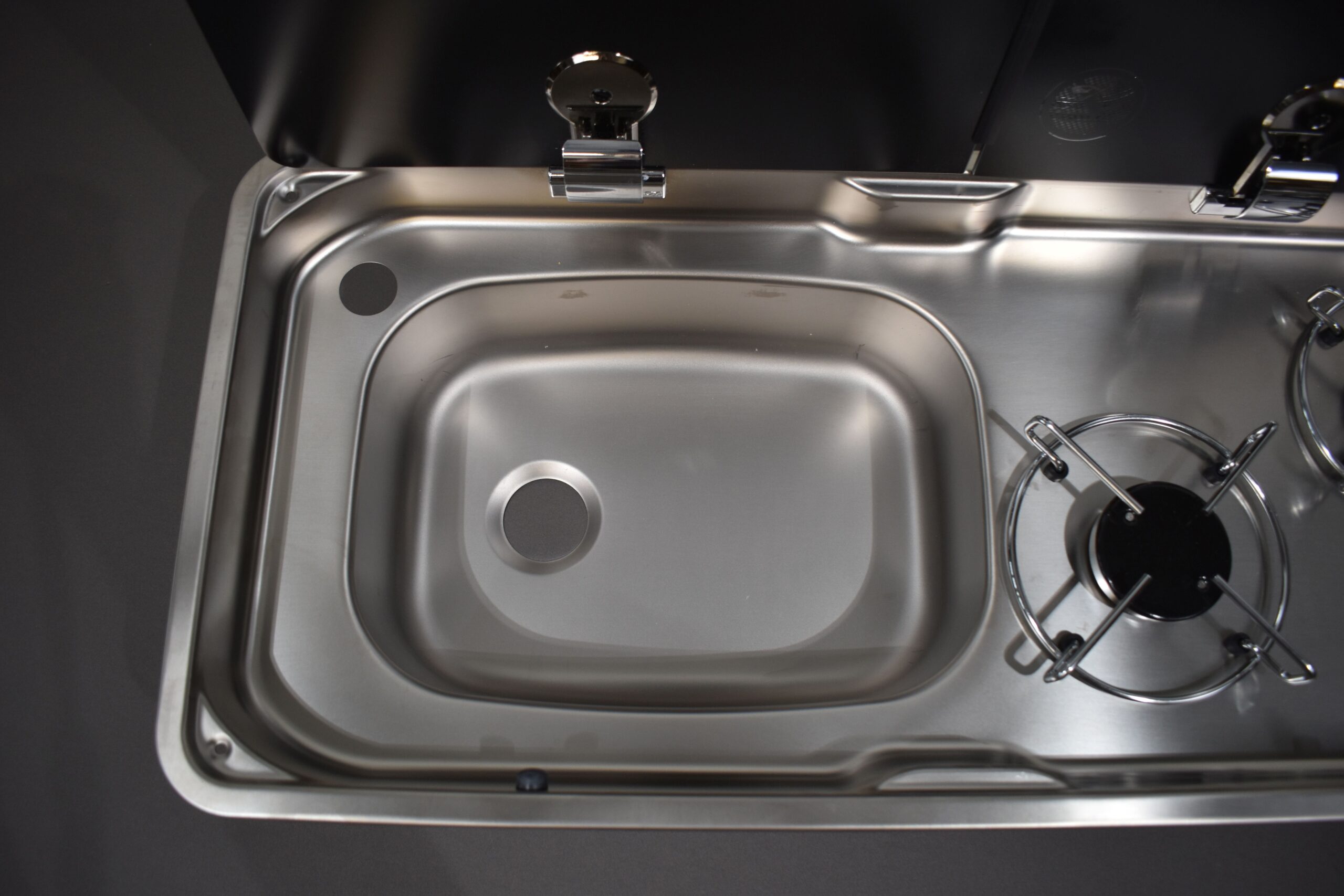 Can Gaskocher 2-flammig mit Spüle FL 1766-P 1766-P – Bild 5