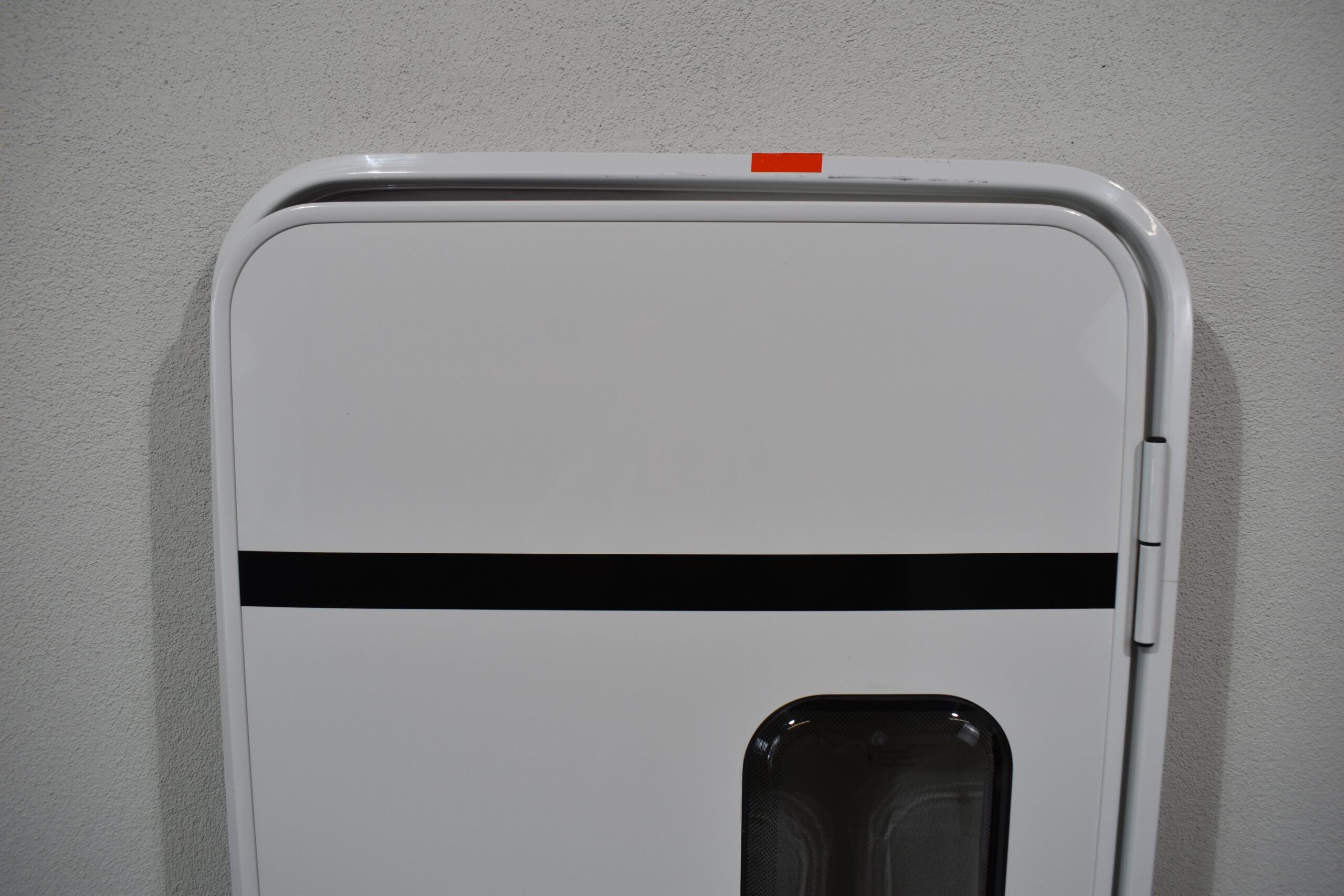 Niesmann und Bischoff Arto Tegos Aufbautür mit Rahmen; weiß/schwarz; 1820x615mm – Bild 3