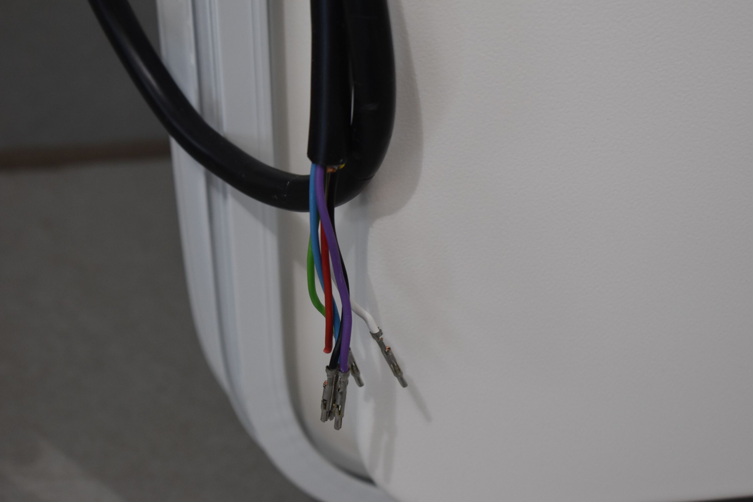 Niesmann und Bischoff Arto Tegos Aufbautür mit Rahmen; weiß/schwarz; 1820x615mm – Bild 20