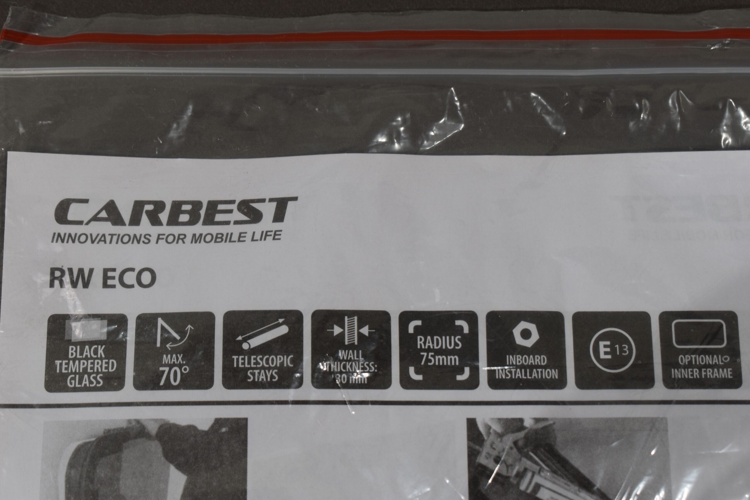 Carbest RW ECO Ausstellfenster 350x500mm – Bild 10