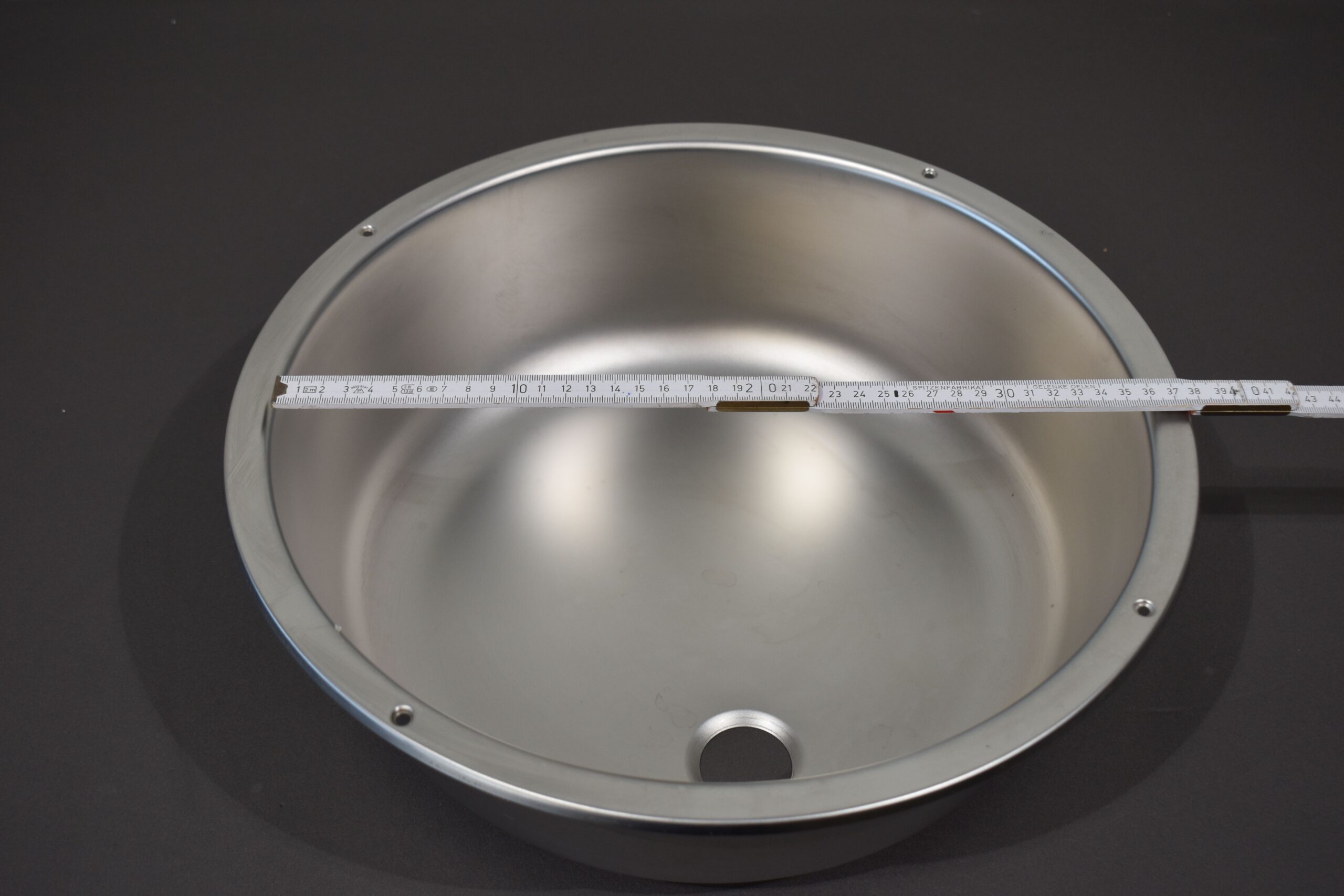 Dometic Edelstahl Spülbecken rund – Bild 9