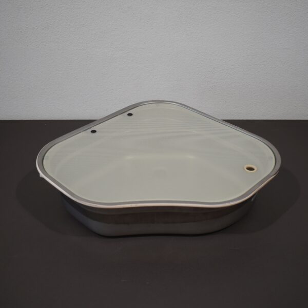 Alternative view of Edelstahl Eck-Spülbecken 560x455mm