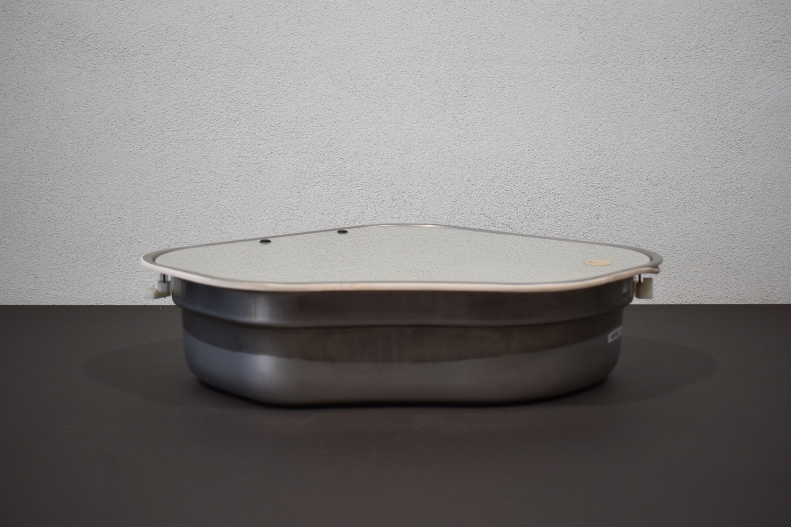 Edelstahl Eck-Spülbecken 560x455mm – Bild 3