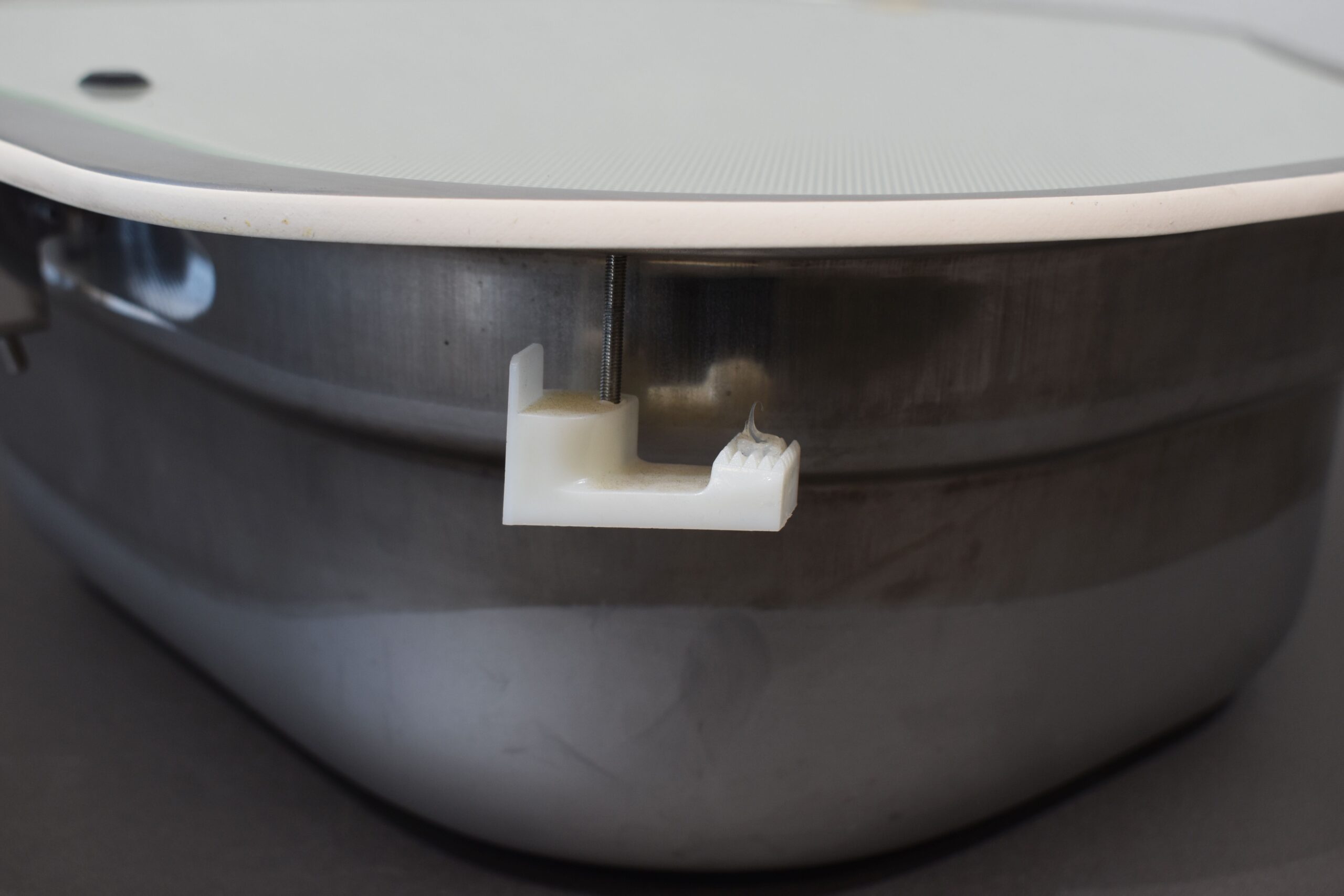 Edelstahl Eck-Spülbecken 560x455mm – Bild 7