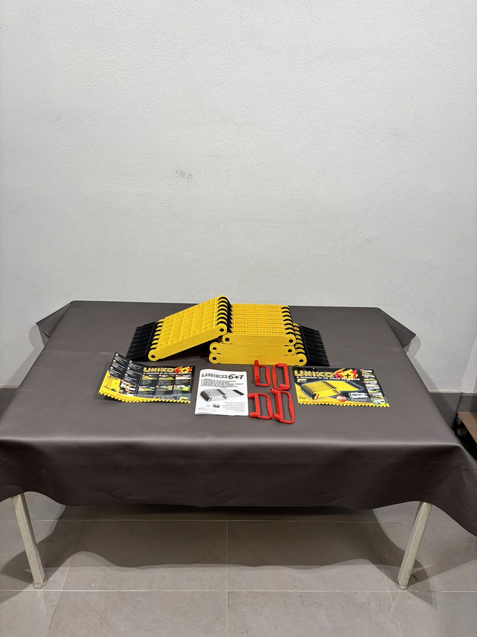 Uniko 6+1 Auffahrhilfe / Faltrampe