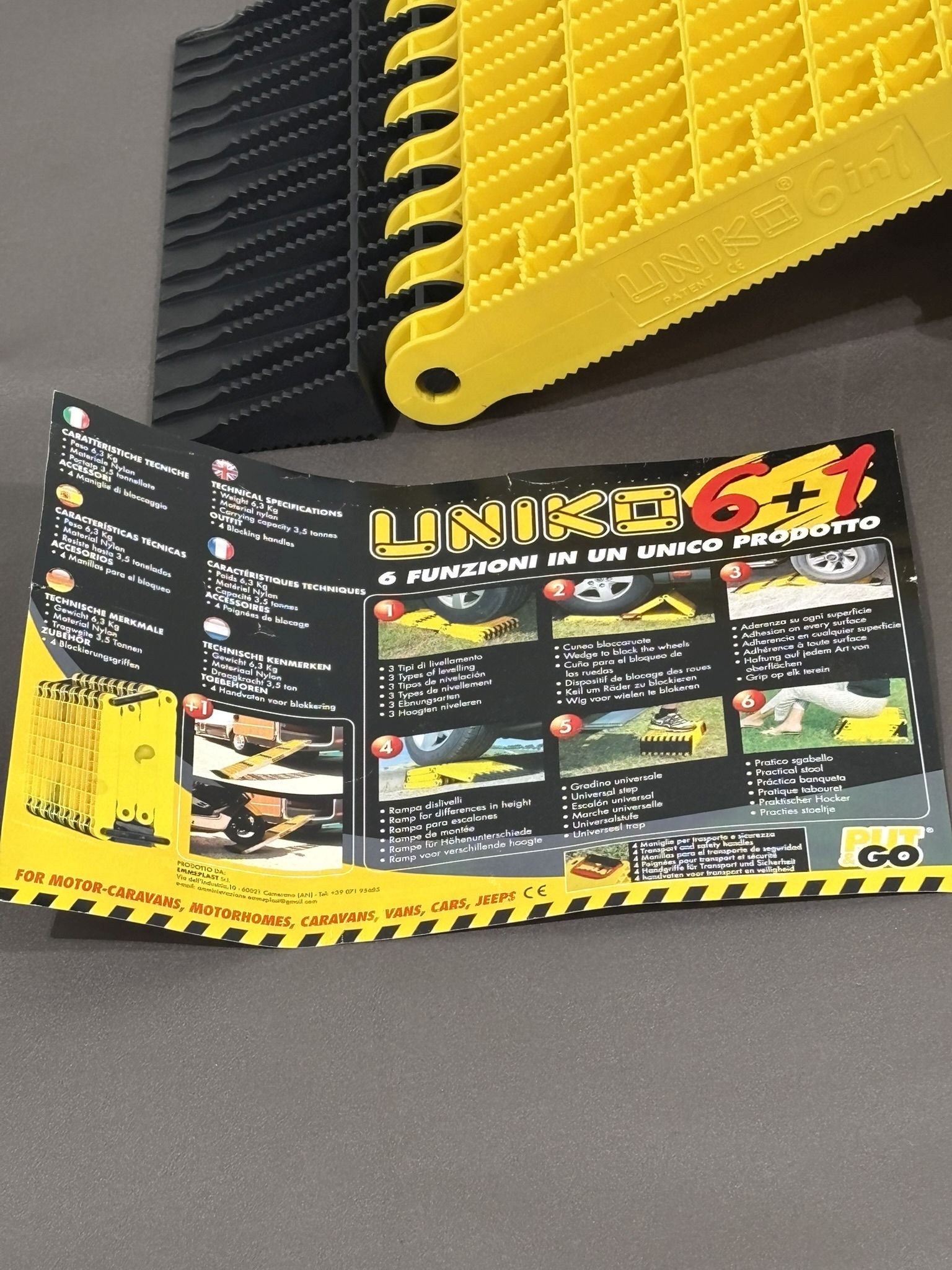 Uniko 6+1 Auffahrhilfe / Faltrampe – Bild 9