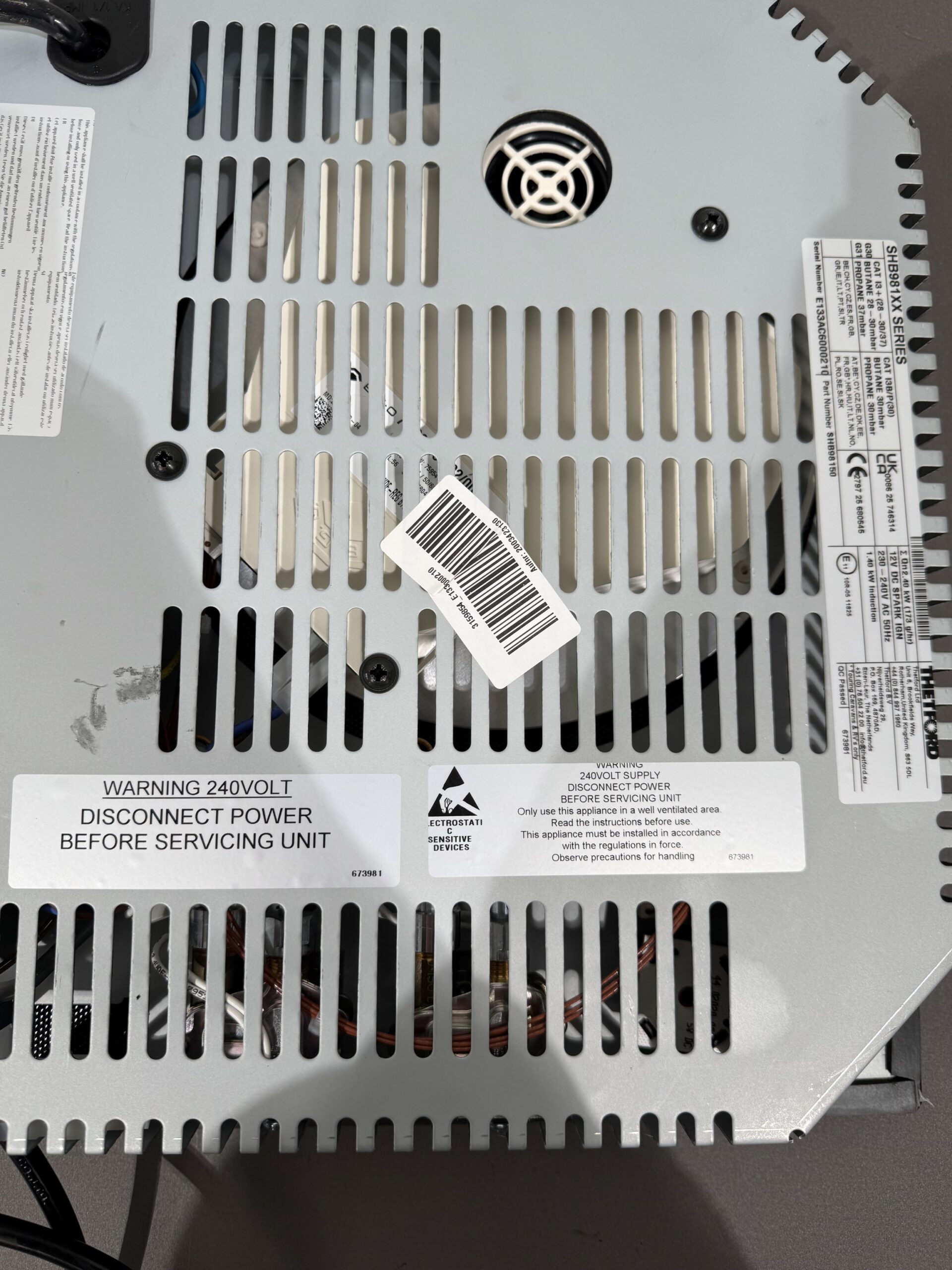 Thetford Gaskocher mit Induktionsfeld SHB981XX – Bild 7