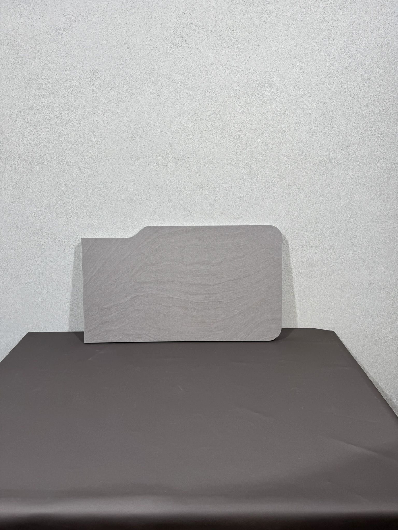 Tischplatte Wohnmobil grau 850 x 500mm