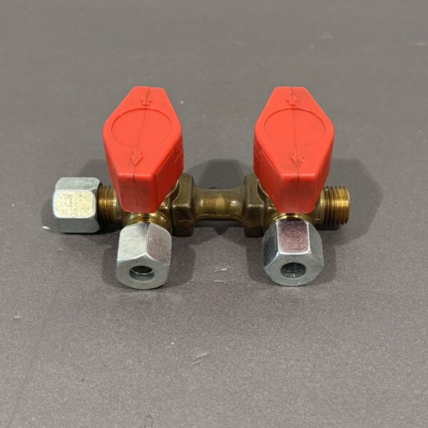 Alternative view of Gasventilblock 2-fach