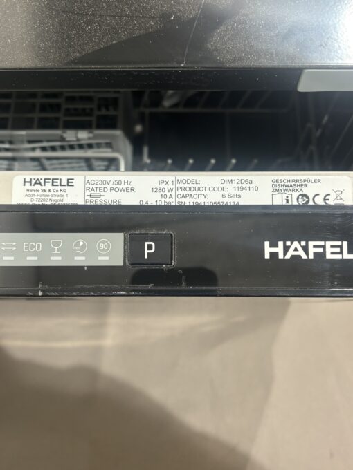 Häfele Spülmaschine Wohnmobil Modell: DIM12D6a – Bild 5