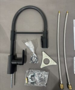 Alternative view of Wasserhahn schwarz matt