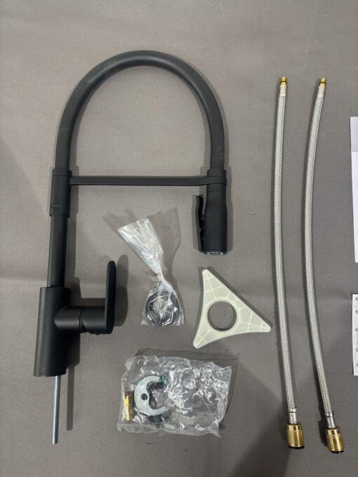 Wasserhahn schwarz matt – Bild 2