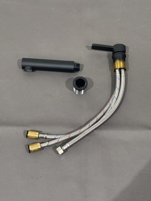 Wasserhahn schwarz matt – Bild 4